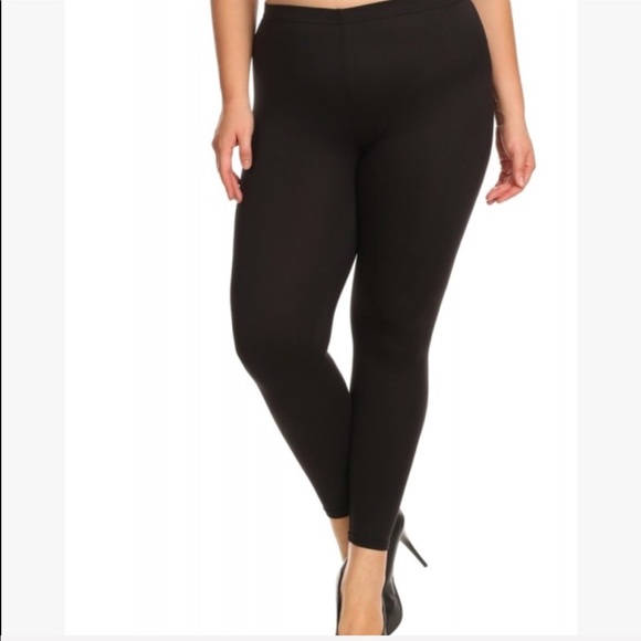 🆕Black Leggings For Curvy Sexy Women - Picture 5 of 5